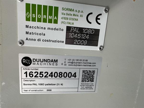 Grote foto sorma pal 108d met kettingtransporteur agrarisch tuinbouw