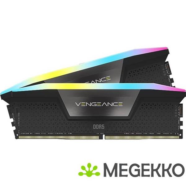Grote foto corsair ddr5 vengeance rgb 2x32gb 5600 computers en software overige computers en software