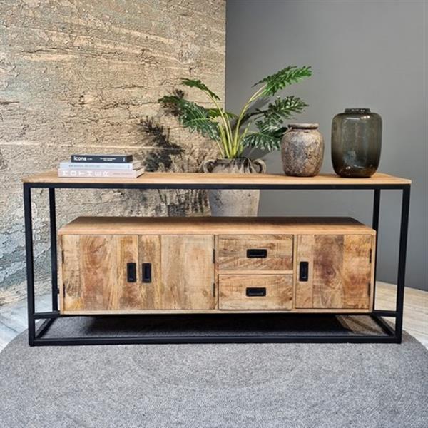 Grote foto dressoir len 3 deuren 2 lades 180x40x80 cm huis en inrichting eettafels