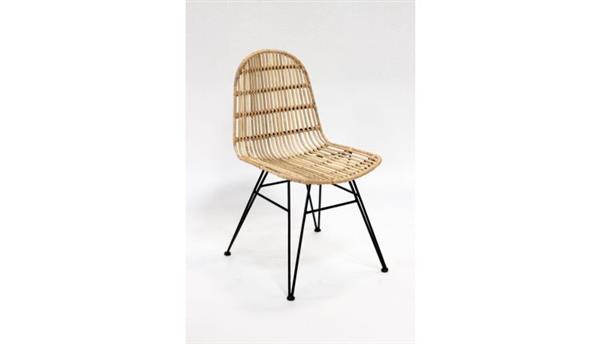 Grote foto eetkamerstoel brix christy naturel rotan huis en inrichting stoelen