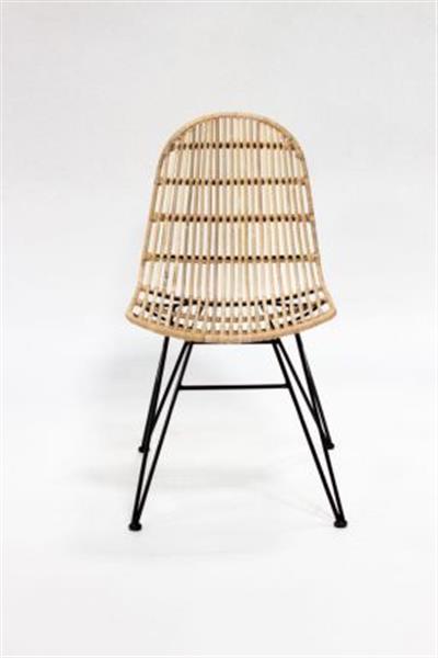 Grote foto eetkamerstoel brix christy naturel rotan huis en inrichting stoelen