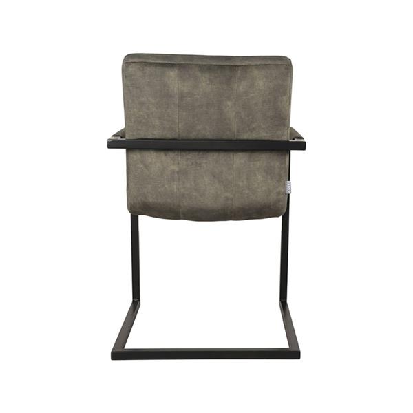 Grote foto eetkamerstoel milo 55x55x85 cm hunter velours huis en inrichting stoelen