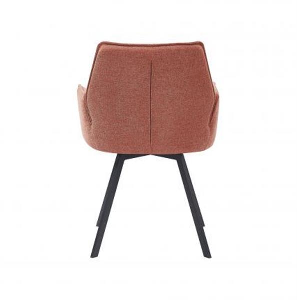 Grote foto eetkamerstoel louise blush 180 graden draaibaar huis en inrichting stoelen