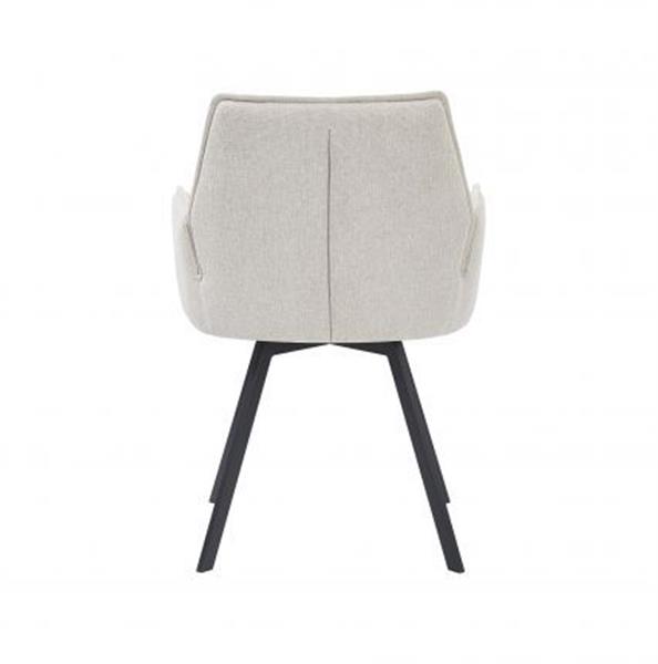 Grote foto eetkamerstoel louise beige 180 graden draaibaar huis en inrichting stoelen