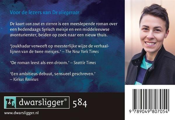 Grote foto de kaart van zout en sterren dwarsligger 584 boeken overige boeken