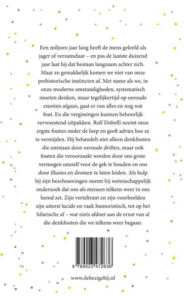 Grote foto de kunst van het heldere denken boeken literatuur