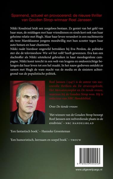Grote foto de stem van het volk boeken thrillers