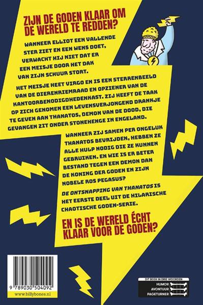 Grote foto de ontsnapping van thanatos chaotische goden 1 boeken jeugd 13 jaar en ouder