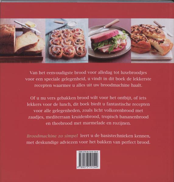 Grote foto broodmachine boeken kookboeken