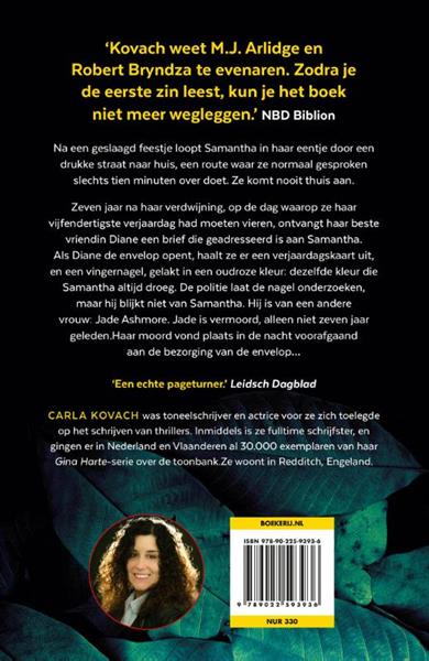 Grote foto toen ze verdween gina harte 4 boeken thrillers