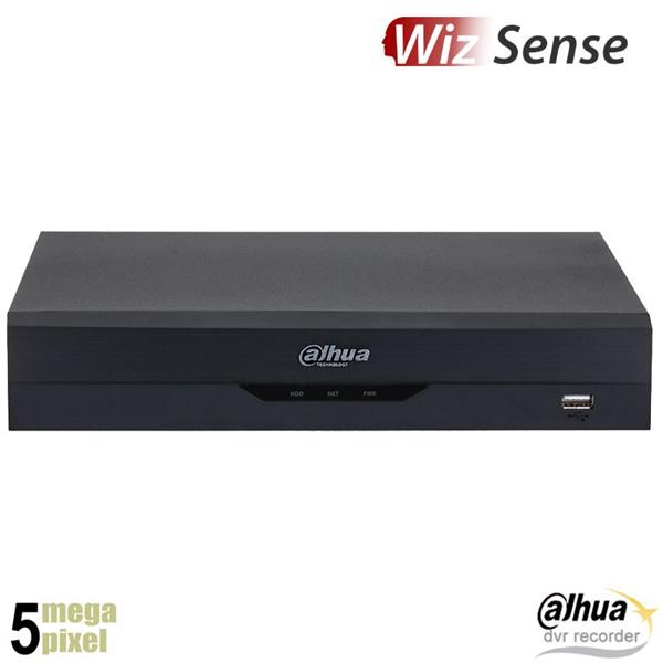 Grote foto dahua 5mp 4 kanaals xvr wizsense 4x bnc 4 ip audio alarm xvr5104he iq audio tv en foto videobewakingsapparatuur