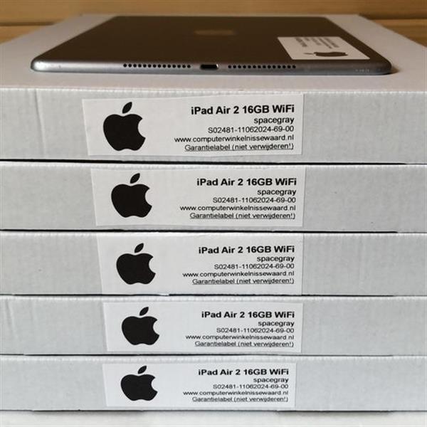 Grote foto voordeelbundel 10 prijs apple ipad 9.7 air 2 16gb wifi 4g zwart zilver garantie telecommunicatie ipad