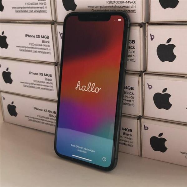 Grote foto voordeelbundel apple iphone xs 10 64gb 5.8 inch zwart garantie telecommunicatie apple iphone