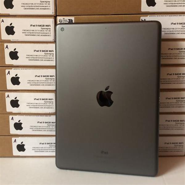 Grote foto voordeelbundel apple ipad 9 space gray 64gb 10.2 wifi 4g garantie telecommunicatie ipad