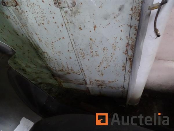 Grote foto metalen kast spot agrarisch oogstmachines