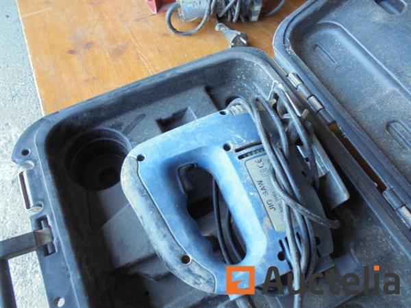 Grote foto set met decoupeerzaag doe het zelf en verbouw gereedschappen en machines