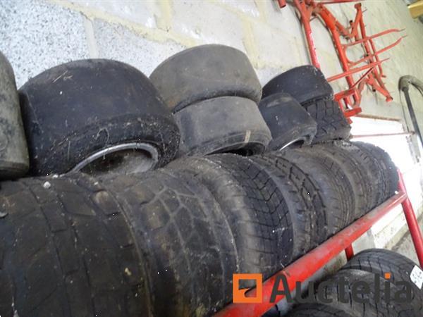 Grote foto 80 kartbanden met opbergplank agrarisch wielen