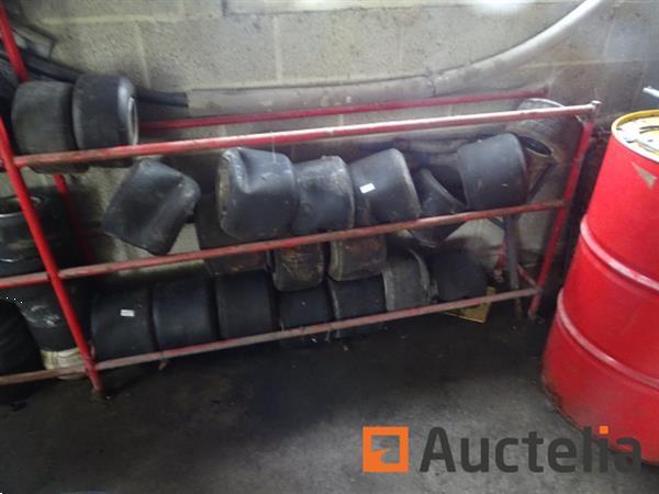 Grote foto 80 kartbanden met opbergplank agrarisch wielen