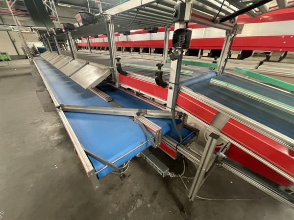Grote foto stas combi transportband agrarisch tuinbouw