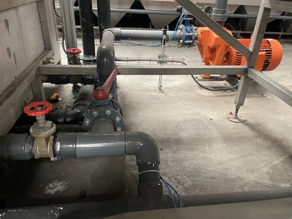 Grote foto stas portaal waterlediger voor appels met droger agrarisch tuinbouw