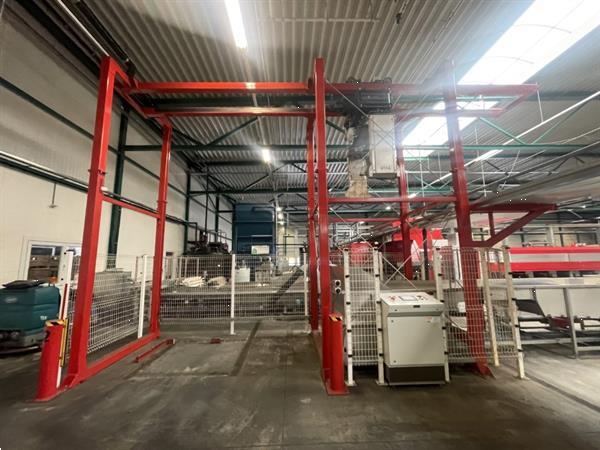 Grote foto stas portaal waterlediger voor appels met droger agrarisch tuinbouw