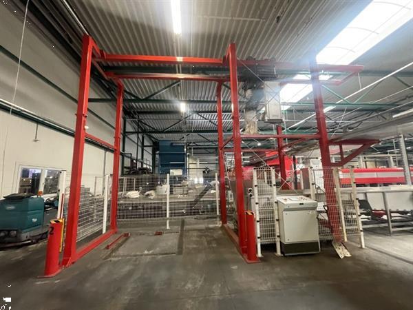 Grote foto stas portaal waterlediger voor appels met droger agrarisch tuinbouw