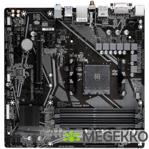 Grote foto gigabyte a520m ds3h ac computers en software moederborden