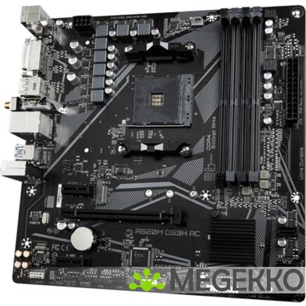 Grote foto gigabyte a520m ds3h ac computers en software moederborden