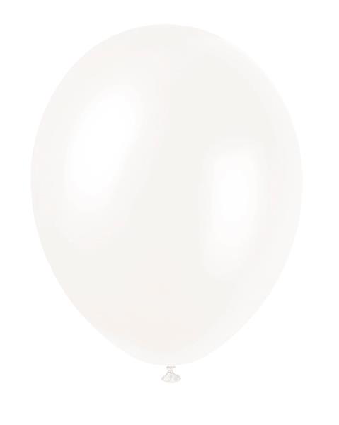 Grote foto 12 premium pearlized balloons 8ct iridescent white verzamelen overige verzamelingen