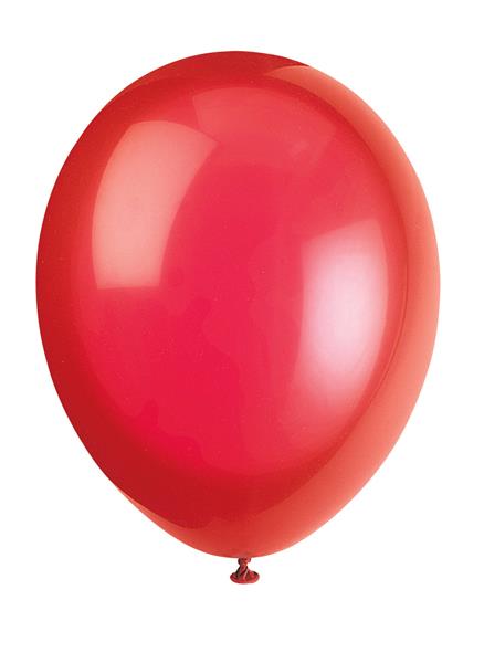 Grote foto 12 premium latex balloons 10ct scarlet red verzamelen overige verzamelingen
