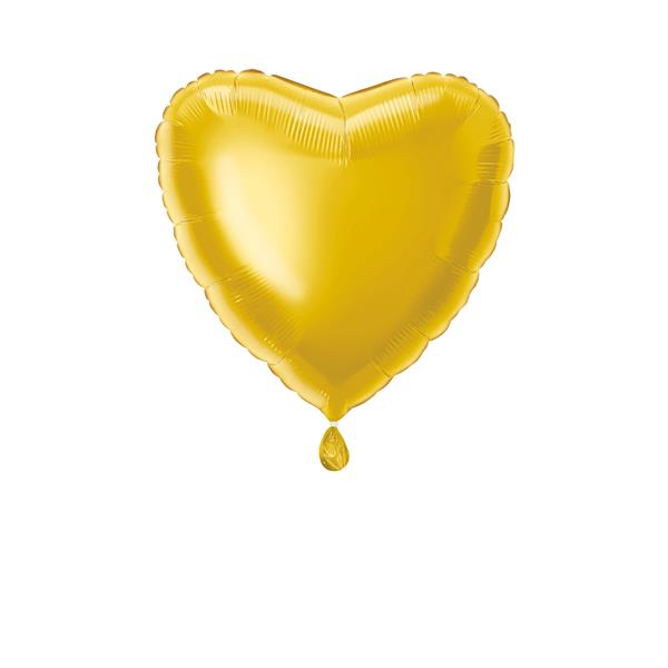 Grote foto classic gold heart shaped 18 foil balloon packaged verzamelen overige verzamelingen
