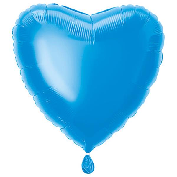 Grote foto solid heart foil balloon 18 packaged royal blue verzamelen overige verzamelingen