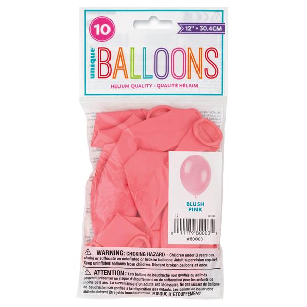 Grote foto 12 premium latex balloons 10ct blush pink verzamelen overige verzamelingen