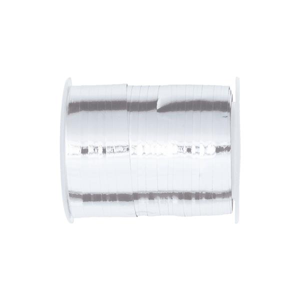 Grote foto silver curling ribbon 50 yds verzamelen overige verzamelingen