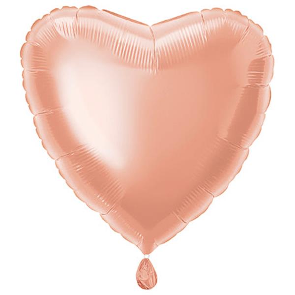 Grote foto rose gold heart foil balloon 18 packaged verzamelen overige verzamelingen