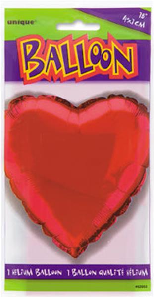 Grote foto solid heart foil balloon 18 packaged red verzamelen overige verzamelingen