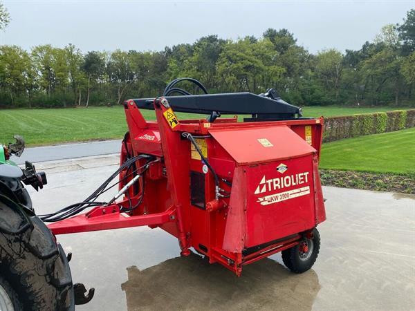 Grote foto trioliet ukw 3500 vast mes goed werkend agrarisch uithalers en verdelers