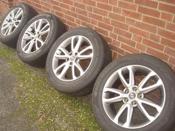 Grote foto 18 originele hyundai v spoke velgen banden 5x114.3 auto onderdelen banden en velgen