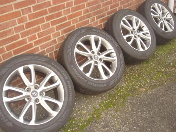 Grote foto 18 originele hyundai v spoke velgen banden 5x114.3 auto onderdelen banden en velgen