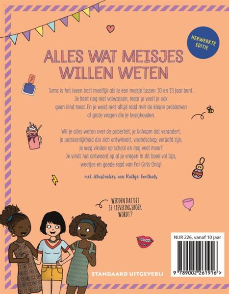 Grote foto alles wat meisjes willen weten for girls only boeken overige boeken