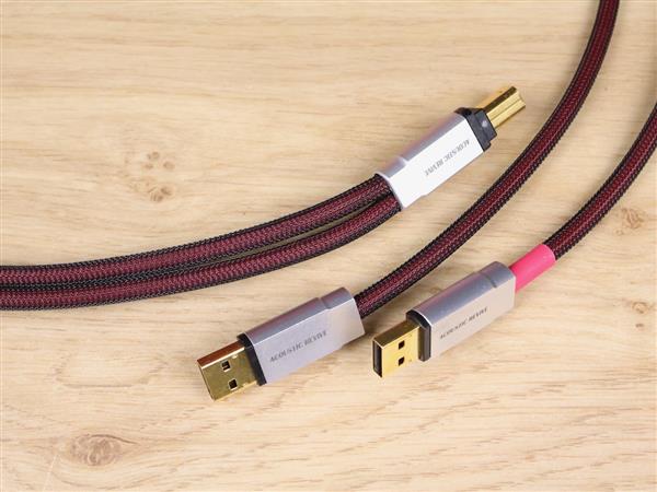 Grote foto acoustic revive usb 1.0sp triplec double digital audio usb cable 1 0 metre audio tv en foto onderdelen en accessoires