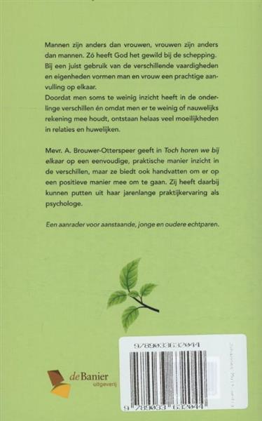 Grote foto toch horen we bij elkaar boeken overige boeken