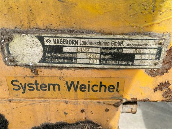 Grote foto hagedorn opraapwagen ladewagen agrarisch opraapwagens