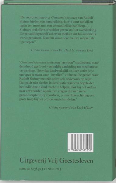 Grote foto genezend opvoeden werken en voordrachten kernpunten van de antroposofie mens en wereldbeeld boeken studieboeken