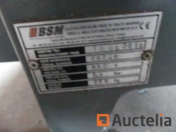 Grote foto kopieer freesmachine bsm triple spindle copy router water slot doe het zelf en verbouw ijzerwaren en bevestigingsmiddelen