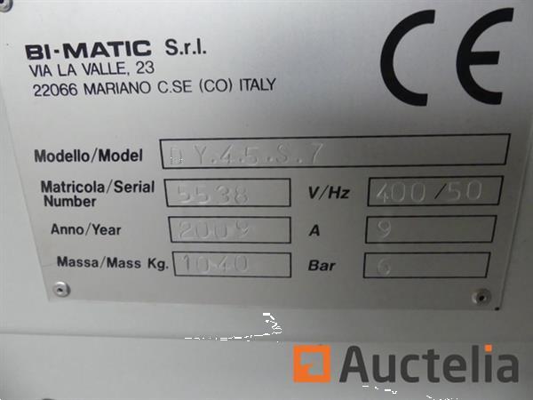 Grote foto bi matic lijmmachine dy.4.5.s.7 doe het zelf en verbouw ijzerwaren en bevestigingsmiddelen