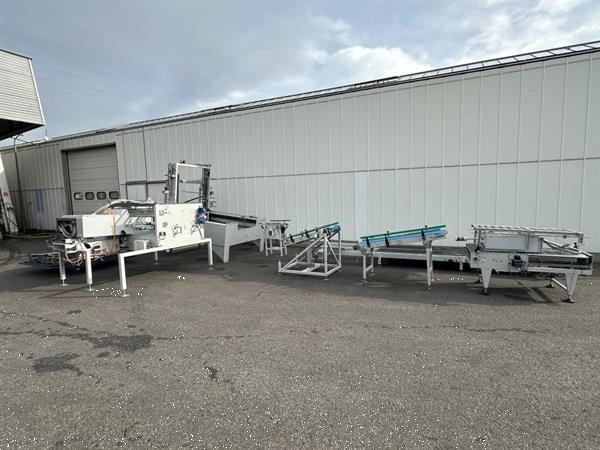 Grote foto sorma pal 108d palletiseerder met kettingtransporteur agrarisch tuinbouw