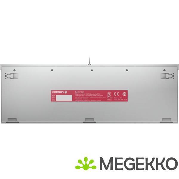 Grote foto cherry mx board 2.0s rgb mx red rgb mechanisch wit toetsenbord computers en software toetsenborden