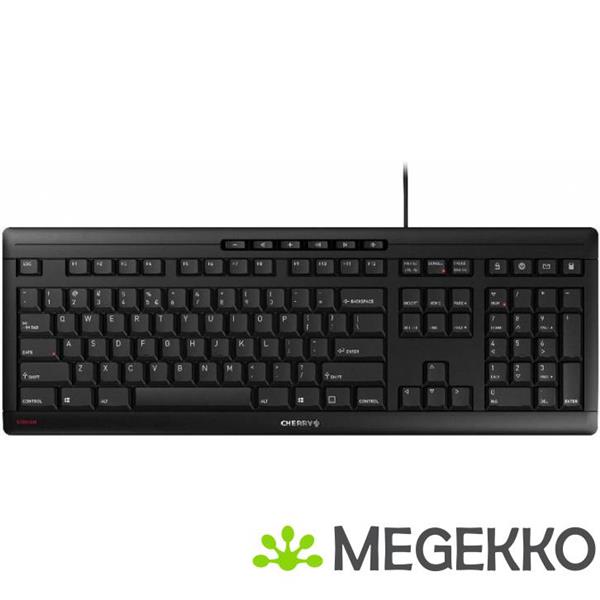 Grote foto cherry stream keyboard toetsenbord zwart computers en software toetsenborden
