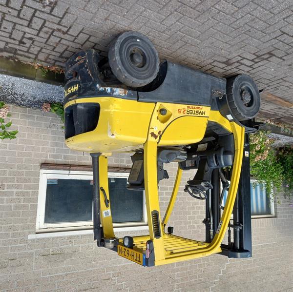 Grote foto hyster h2 50 ft diesel heftruck triplo 4 8 m agrarisch heftrucks